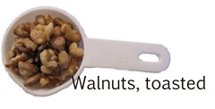 walnuts toasted